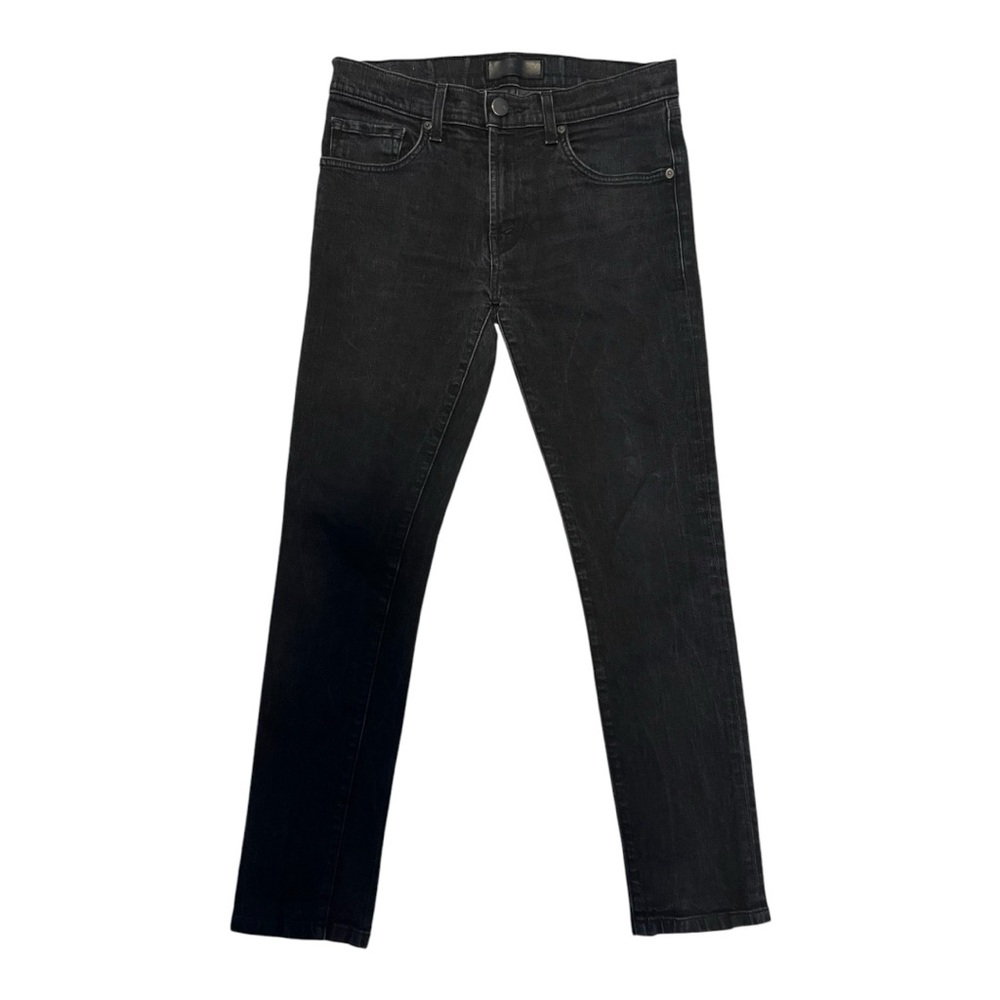 J Brand Premium Denim Dark Grey Straight Leg Jeans Size 24